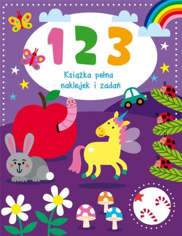 123. Książka pełna naklejek i zadań