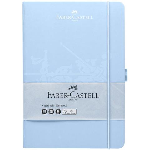 Notatnik A5/194K kratka Sky Blue FABER CASTELL