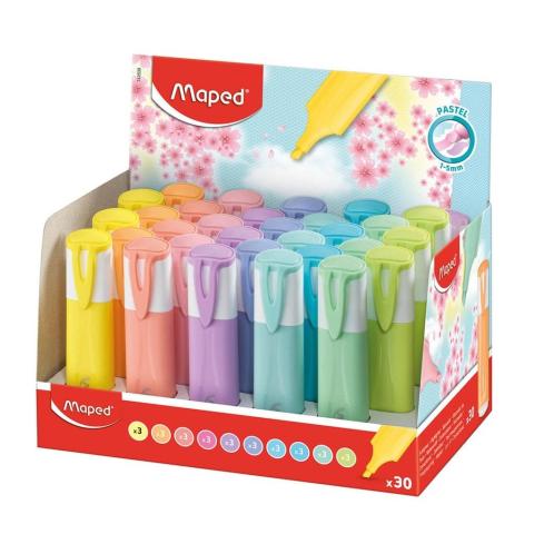 Zakreślacz Classic New Pastel mix (30szt) MAPED