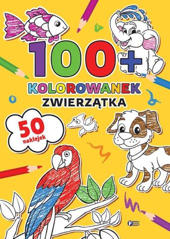 100+ Kolorowanek. Zwierzątka