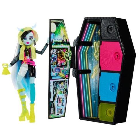 Monster High Staszysekrety Frankie Stein neon