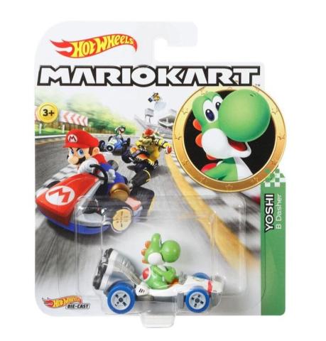 Hot Wheels Mario Kart Yoshi b-dasher