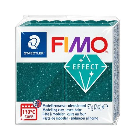 Masa termoutwardzalna Fimo Effect 57g zielony