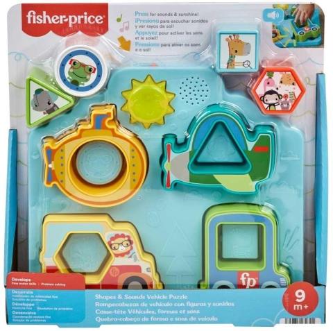 Fisher-Price Układanka Pojazdy i kształty HRP31