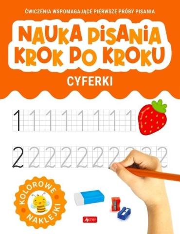 Nauka pisania krok po kroku. Cyferki