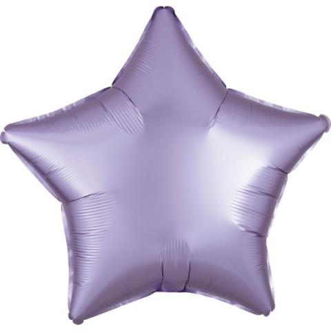 Balon foliowy Lustre Pastel lila gwiazda 48cm