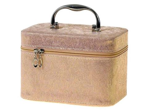 Kuferek M walizka z lusterkiem na zamek 21x14x13cm