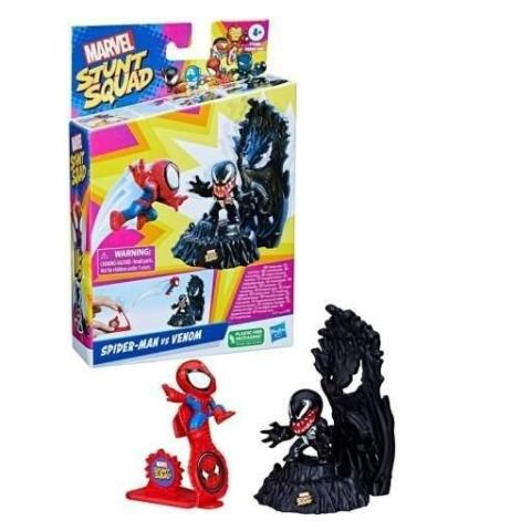 Zestaw figurek Stunt Squad Marvel Spider Man Venom