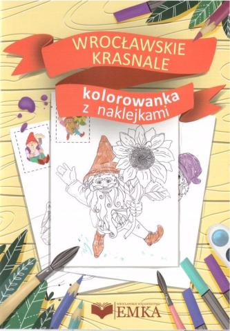 Wrocławskie krasnale - kolorowanka