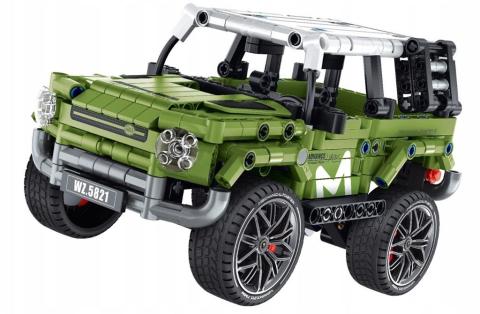 Klocki techniczne Off road zielony