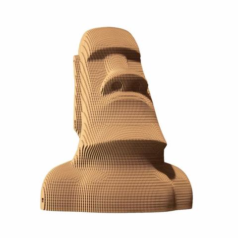 Puzzle 3D kartonowe - Moai