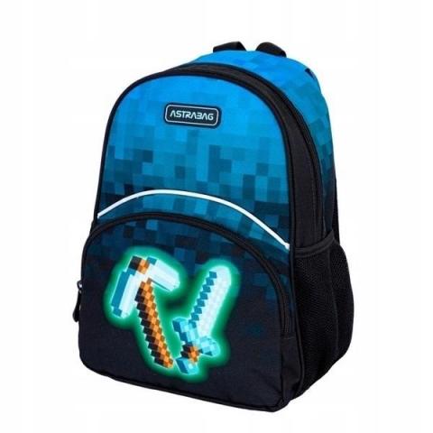 Plecaczek wycieczkowy Astrabag Blue Pixel AK300