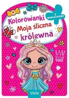 Moja śliczna królewna. Kolorowanka z wykrojnikiem