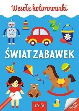 Świat zabawek. Kolorowanka A4