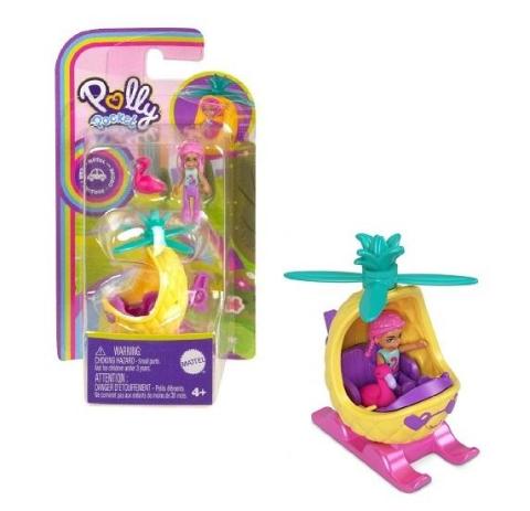 Polly Pocket. Figurka z pojazdem - Ananas HKV61