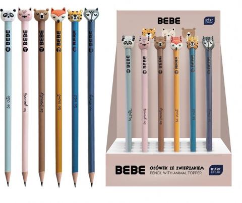 Ołówek ze zwierzakiem BB Friends panda (24szt)