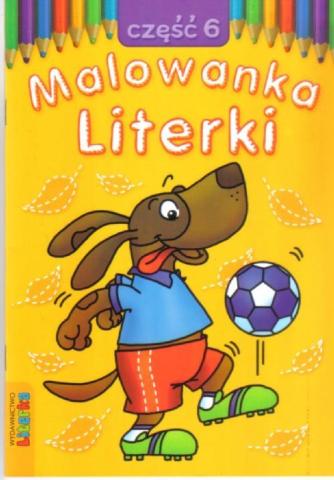 Malowanka - Literki cz. 6  LITERKA