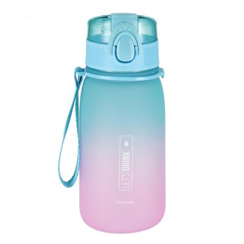 Bidon 400ml ombre blue-pink