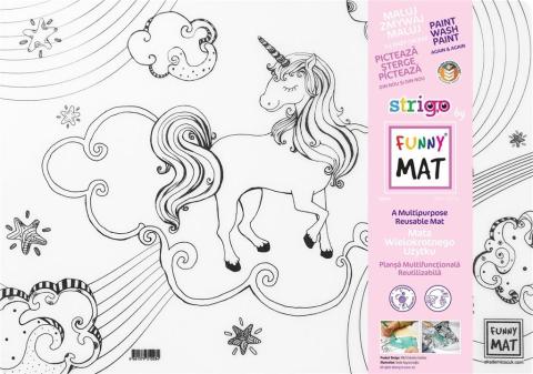 Mata Funny Mat Trans- Unicorn 48x33,5cm