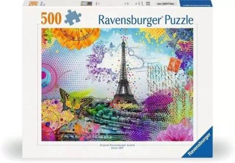 Puzzle 500 Pocztówka z Paryża