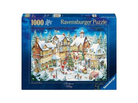 Puzzle 1000 Białe święta 50 urodziny