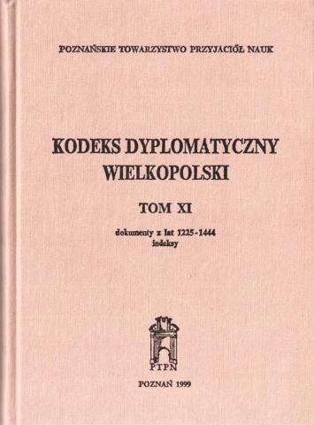 Kodeks Dyplomatyczny Wielkopolski T.11