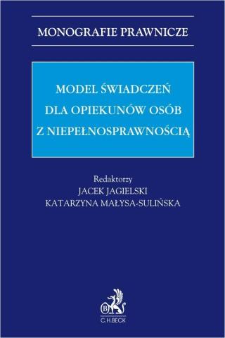 Model świadczeń dla opiekunów osób z...