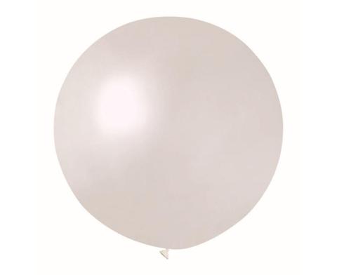 Balon kula metaliczna perłowa 65cm