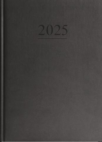 Terminarz 2025 Stacjonarny Czarny