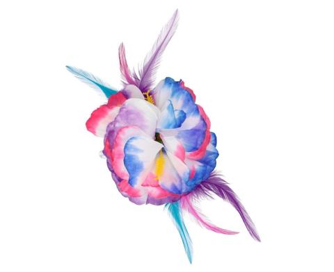 Spinka Hawajska kolorowe kwiaty