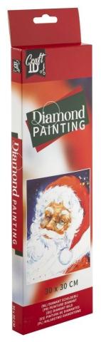 Diamentowy obraz - Święty Mikołaj 30x30cm