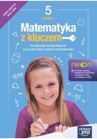 Matematyka SP 5 Mat. z kluczem neon Podr. cz.1