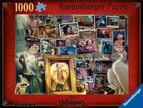 Puzzle 1000 Villainous. Cruella de Mon