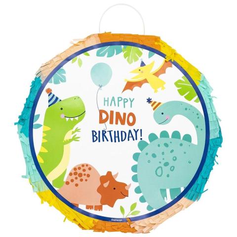 Piniata do rozciagania Happy Dinosaur 34,9x35,2cm