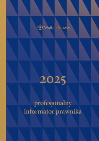 Profesjonalny Informator Prawnika granat B5