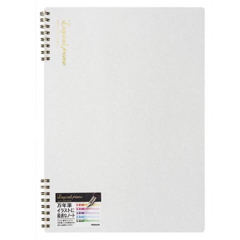 Notatnik A4 czyste kartki Logical Prime W biały