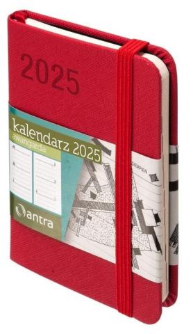 Kalendarz 2025 A7 Awangarda TDW czerwony