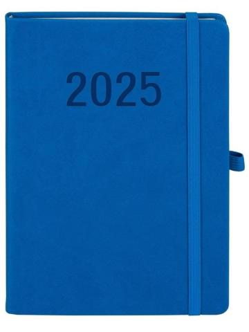 Kalendarz 2025 A5 Memofix TDW niebieski