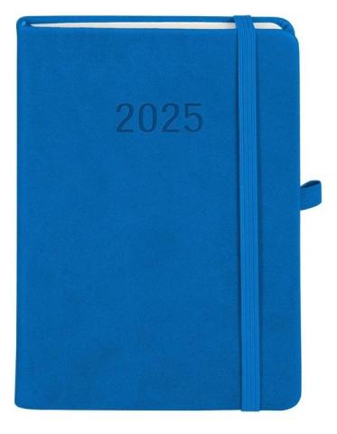 Kalendarz 2025 B6 Memofix TDW niebieski