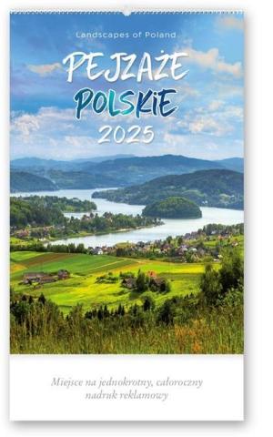 Kalendarz 2025 Reklamowy Pejzaże polskie