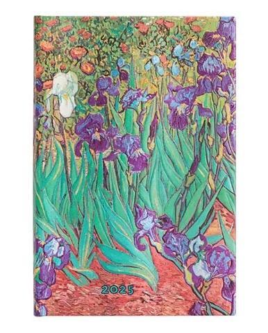 Kalendarz tygodniowy mini 2025 Van Gogh's Irises