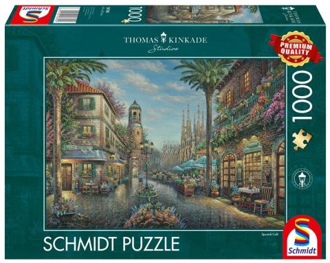 Puzzle PQ 1000 THOMAS KINKADE Hiszpańska uliczka