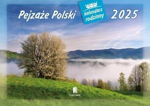 Kalendarz 2025 Rodzinny Pejzaże Polski