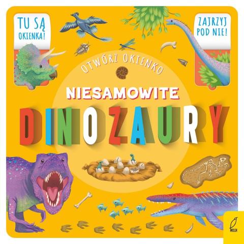 Otwórz okienko. Niesamowite dinozaury