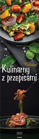 Kalendarz 2025 ścienny paskowy Kulinarny