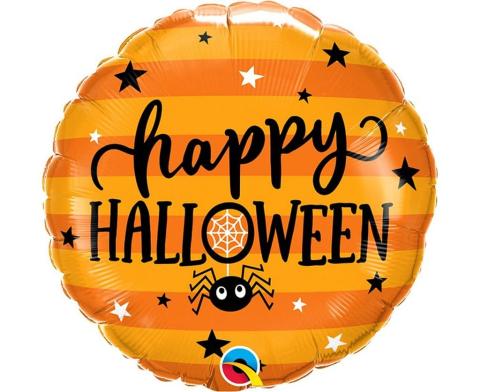 Balon foliowy Halloween Spider&Stars 46cm