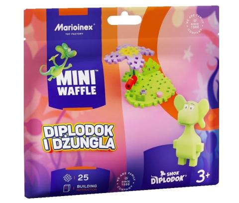 Mini Waffle 25el Smok Diplodok i Dżungla