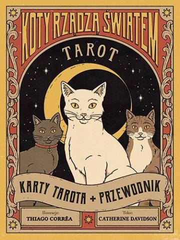 Tarot: Koty rządzą światem. Karty + przewodnik