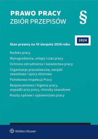 Prawo pracy. Zbiór przepisów w.40