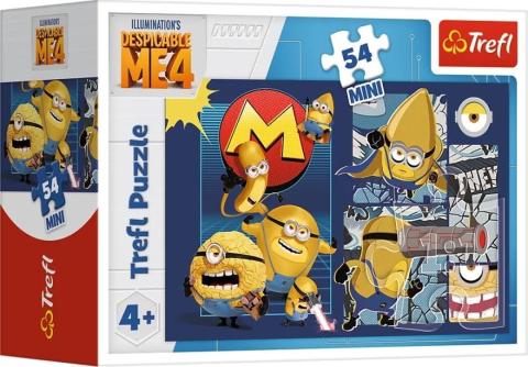 Puzzle 54 mini - Z Minionkami fajnie jest! 3 TREFL